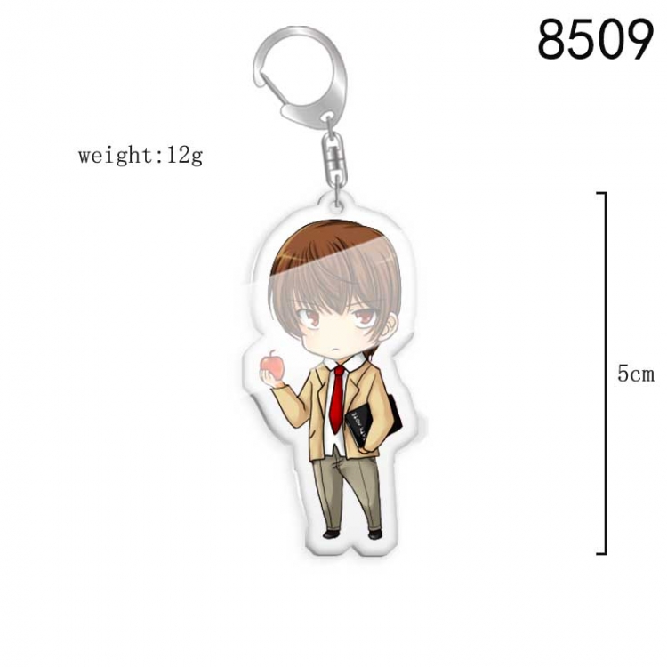 Death note  Anime acrylic Key Chain price for 5 pcs 8509