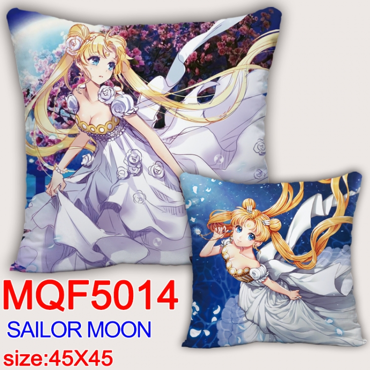 sailormoon Square double-sided full-color pillow cushion 45X45CM NO FILLING  MQF 5014