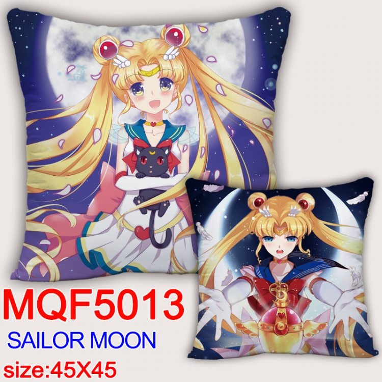 sailormoon Square double-sided full-color pillow cushion 45X45CM NO FILLING   MQF 5013