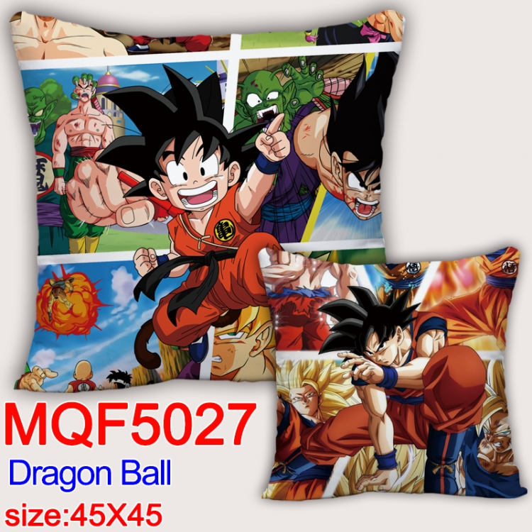 DRAGON BALL Square double-sided full-color pillow cushion 45X45CM NO FILLING  MQF 5027