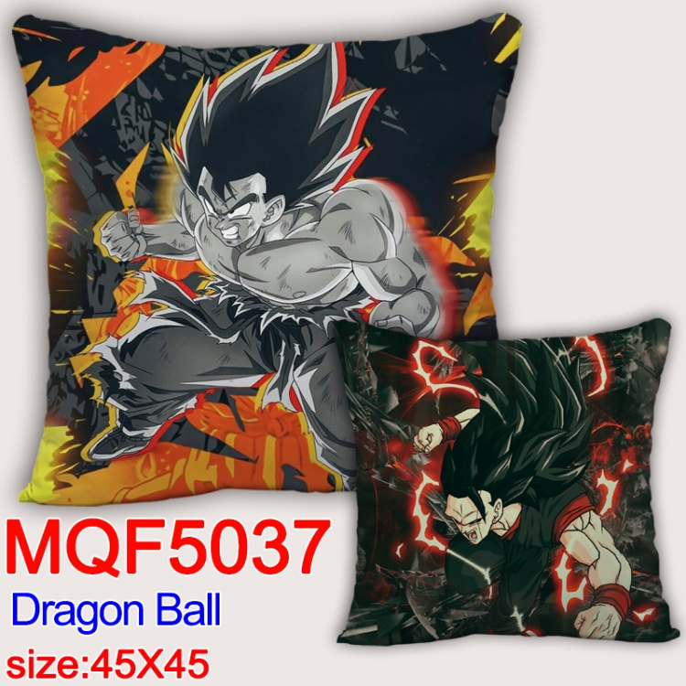 DRAGON BALL Square double-sided full-color pillow cushion 45X45CM NO FILLING MQF 5037