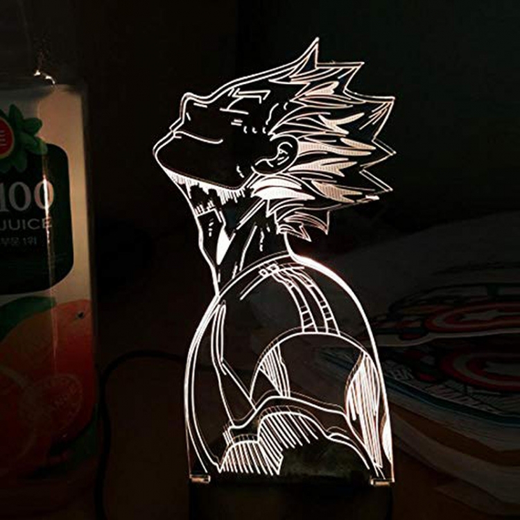 Haikyuu!! 3D night light USB touch switch colorful acrylic table lamp  232