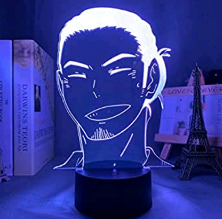 Haikyuu!! 3D night light USB touch switch colorful acrylic table lamp 241