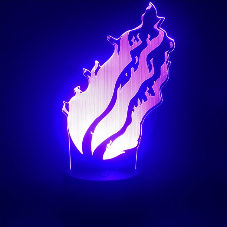 Fairy tail 3D night light USB touch switch colorful acrylic table lamp 97