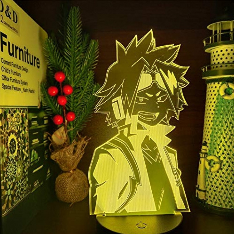 Fairy tail 3D night light USB touch switch colorful acrylic table lamp 96