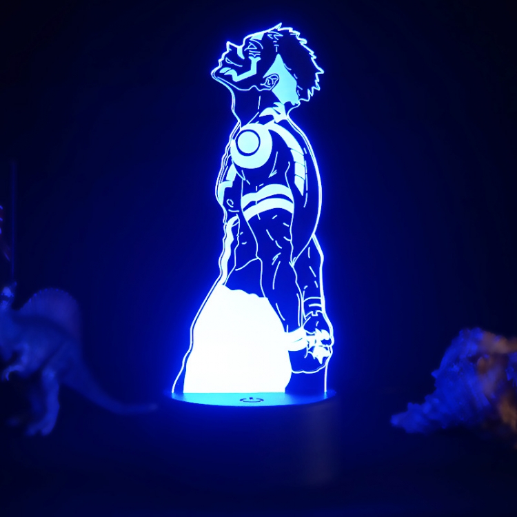 Jujutsu Kaisen 3D night light USB touch switch colorful acrylic table lamp  BLACK BASE 1000-1