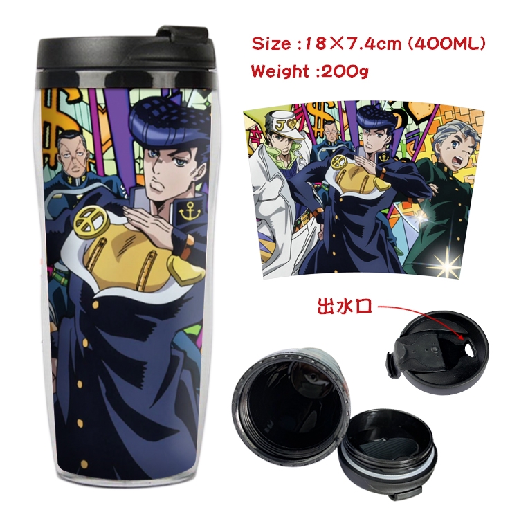 JoJos Bizarre Adventure  Starbucks Leakproof Insulation cup Kettle 18X7.4CM 400ML  