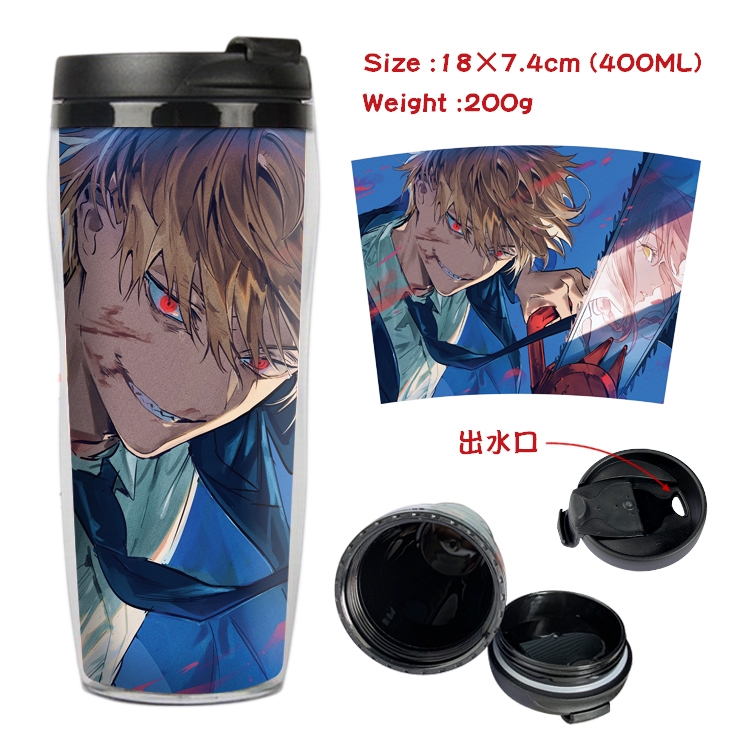 Chainsaw Man Starbucks Leakproof Insulation cup Kettle 18X7.4CM 400ML