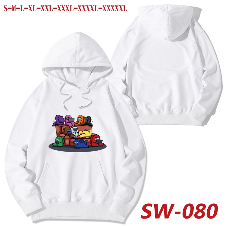 Among us Autumn cotton hooded sweatshirt thin pullover sweater from S to 5XL SW-080