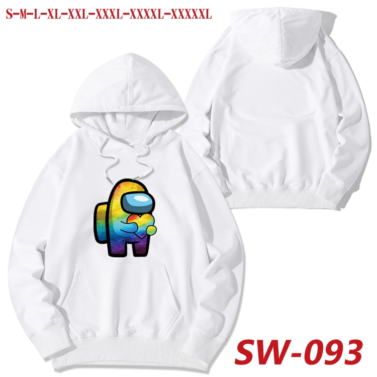 Among us Autumn cotton hooded sweatshirt thin pullover sweater from S to 5XL SW-093