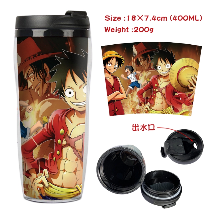 One Piece Starbucks Leakproof Insulation cup Kettle 18X7.4CM 400ML