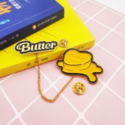 BTS Butter  Metal brooch badge...