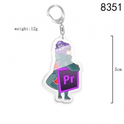 Naruto Anime acrylic Key Chain...