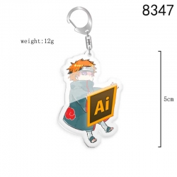 Naruto Anime acrylic Key Chain...