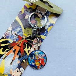 Naruto Anime cartoon metal key...