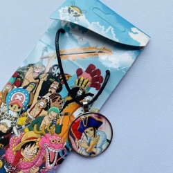 One Piece Anime Necklace Penda...