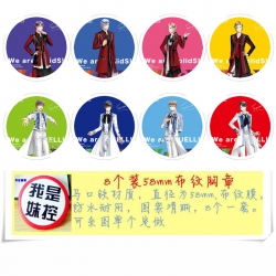 TSUKIPRO  Anime round Badge cl...