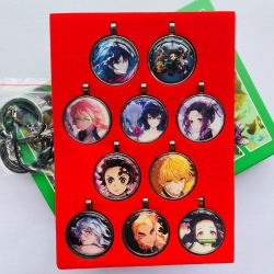 Pendant necklace key chain box...