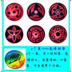 Naruto Anime round Badge Brigh...