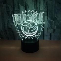 Haikyuu!! 3D night light USB t...