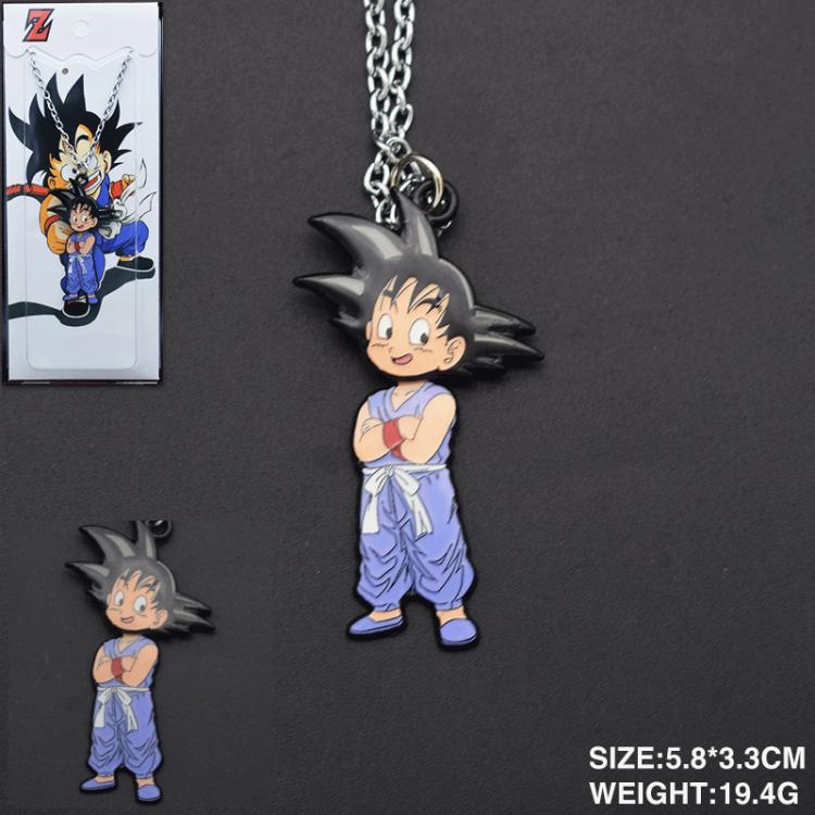 DRAGON BALL Anime cartoon metal turning necklace pendant