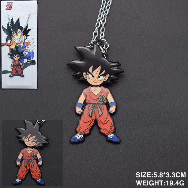 DRAGON BALL Anime cartoon metal turning necklace pendant