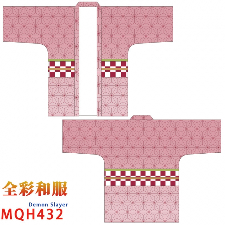 Demon Slayer Kimets haori cloak cos kimono Free Size  MQH-432