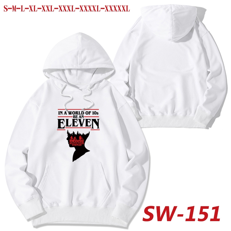 Stranger Things Autumn cotton hooded sweatshirt thin pullover sweater from S to 5XL SW-151
