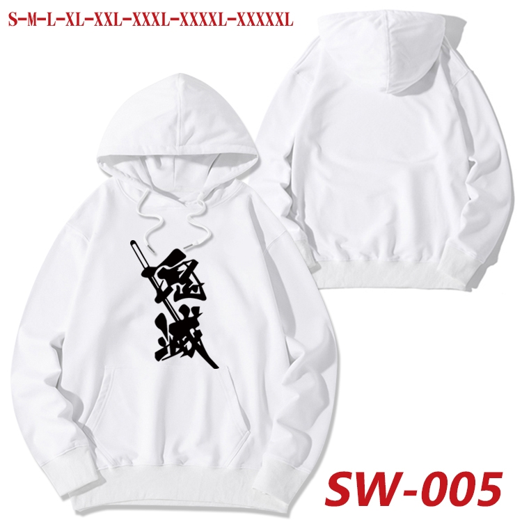 Demon Slayer Kimets Autumn cotton hooded sweatshirt thin pullover sweater from S to 5XL SW-005