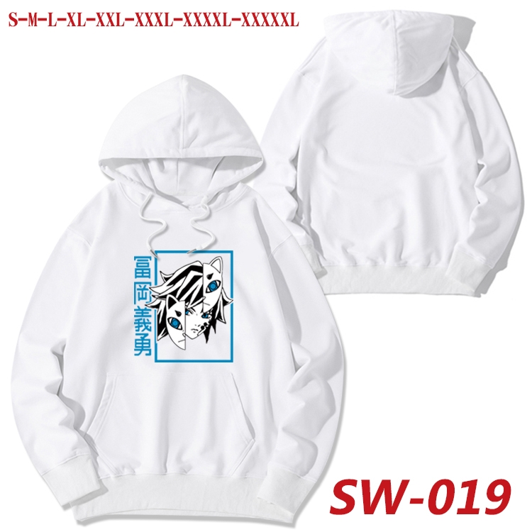 Demon Slayer Kimets Autumn cotton hooded sweatshirt thin pullover sweater from S to 5XL  SW-019