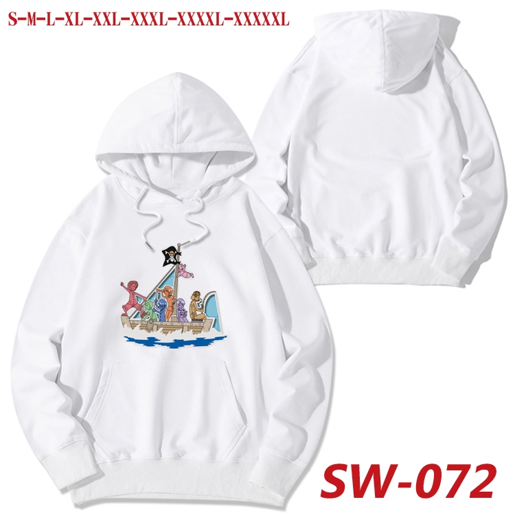 One Piece Autumn cotton hooded sweatshirt thin pullover sweater from S to 5XL SW-072