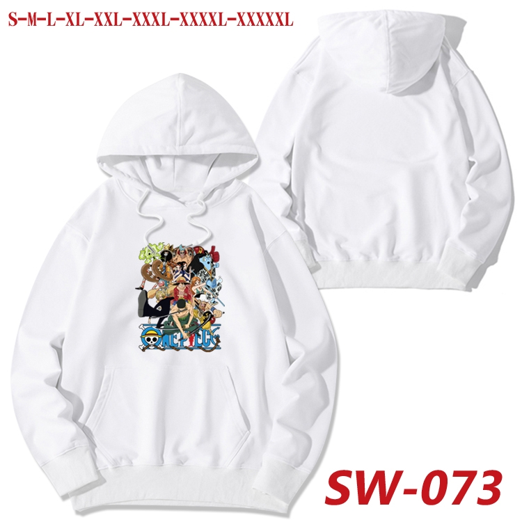 One Piece Autumn cotton hooded sweatshirt thin pullover sweater from S to 5XL  SW-073
