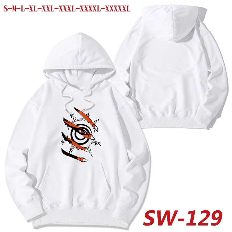 Naruto  Autumn cotton hooded sweatshirt thin pullover sweater from S to 5XL SW-129