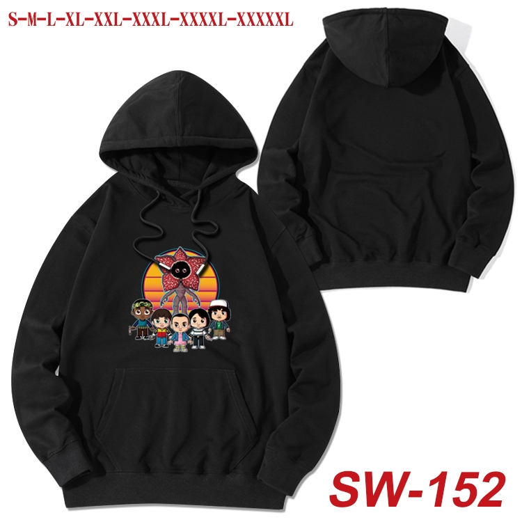 Stranger Things cotton hooded sweatshirt thin pullover sweater from S to 5XL SW-152