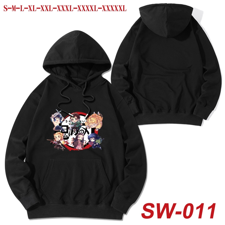 Demon Slayer Kimets cotton hooded sweatshirt thin pullover sweater from S to 5XL SW-011
