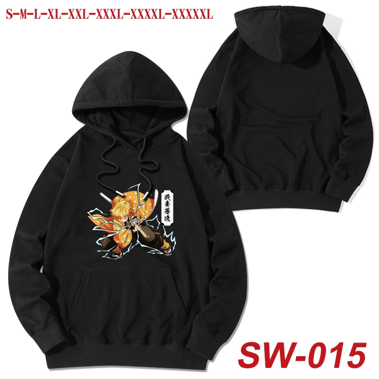 Demon Slayer Kimets cotton hooded sweatshirt thin pullover sweater from S to 5XL  SW-015