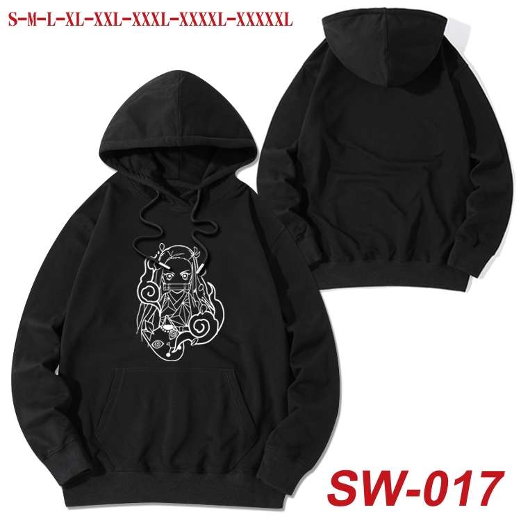 Demon Slayer Kimets cotton hooded sweatshirt thin pullover sweater from S to 5XL SW-017