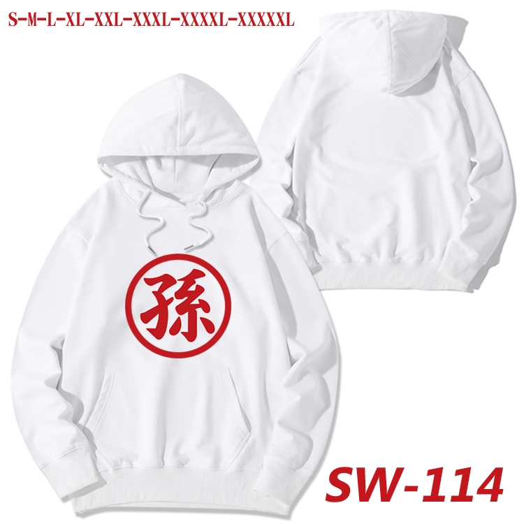 DRAGON BALL cotton hooded sweatshirt thin pullover sweater from S to 5XL SW-114