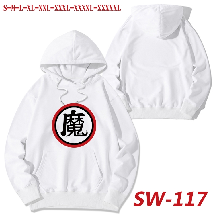 DRAGON BALL cotton hooded sweatshirt thin pullover sweater from S to 5XL SW-117