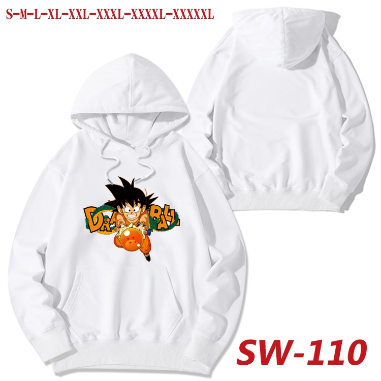 DRAGON BALL cotton hooded sweatshirt thin pullover sweater from S to 5XL SW-110