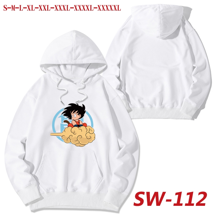 DRAGON BALL cotton hooded sweatshirt thin pullover sweater from S to 5XL SW-112