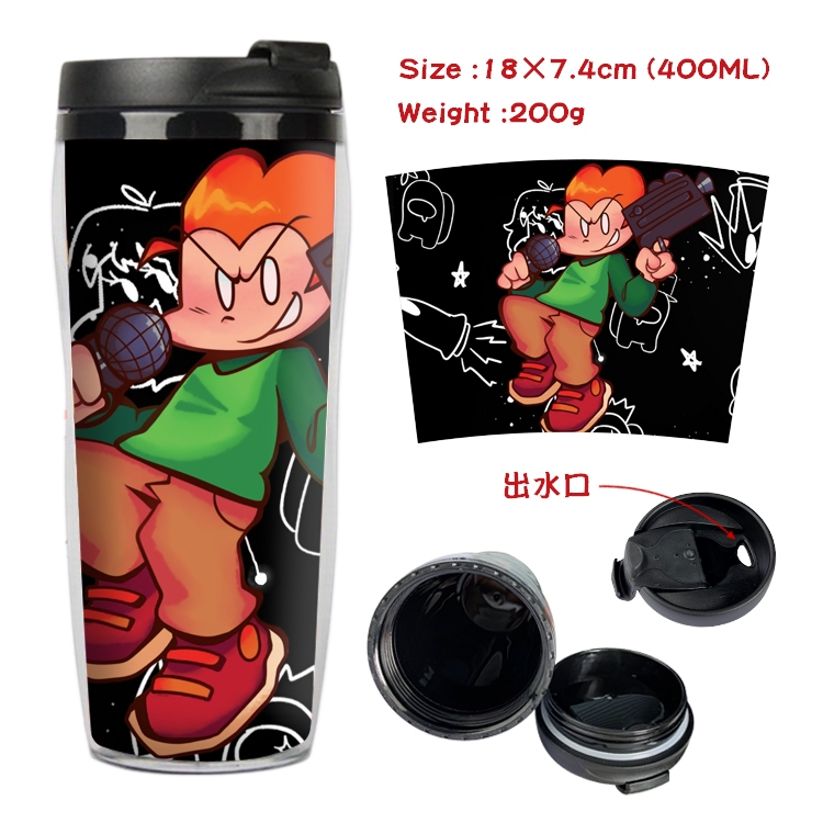 Friday Night Funkin Starbucks Leakproof Insulation cup Kettle 18X7.4CM 400ML