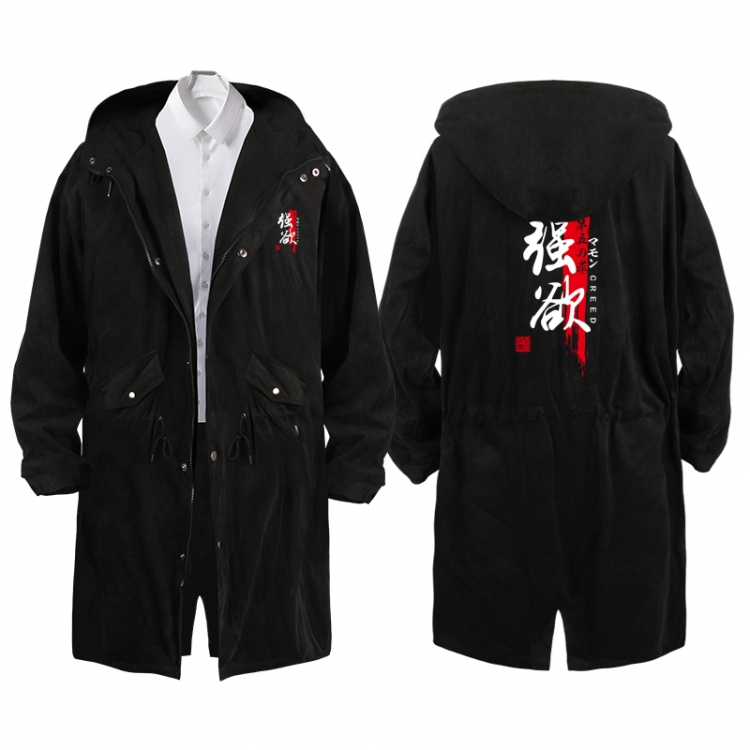 The Seven Deadly Sins  Anime Peripheral Hooded Long Windbreaker Jacket from S to 3XL