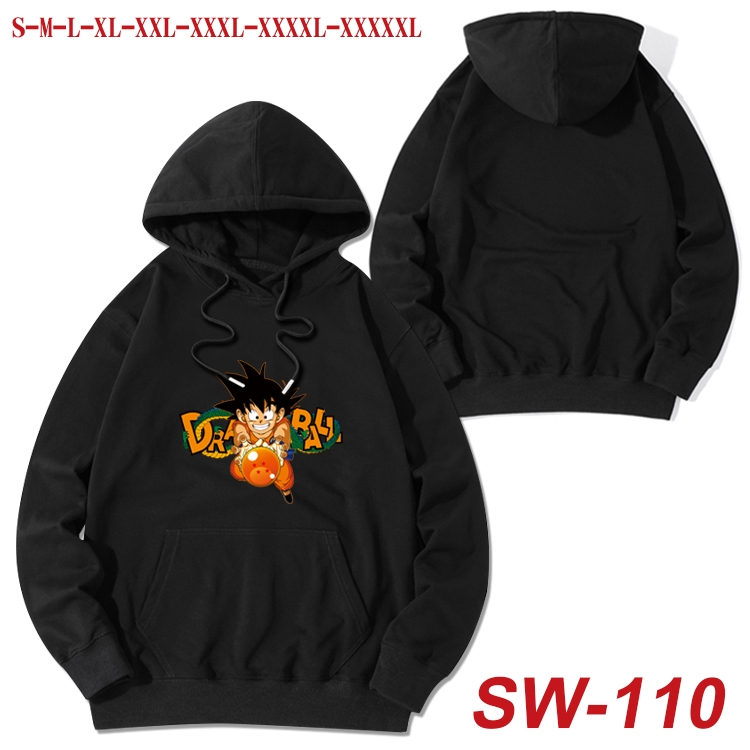DRAGON BALL cotton hooded sweatshirt thin pullover sweater from S to 5XL SW-110