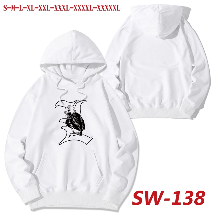 Death note cotton hooded sweatshirt thin pullover sweater from S to 5XL SW-138