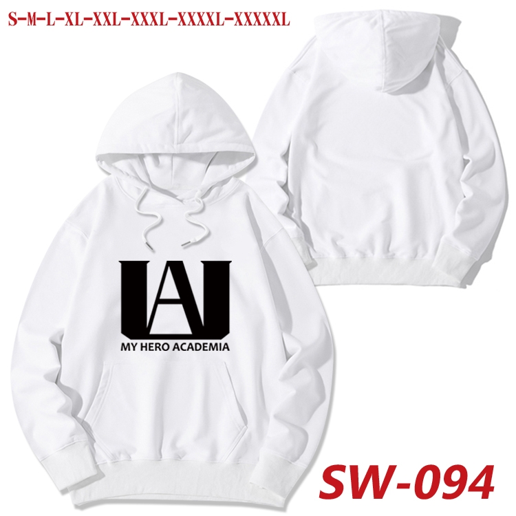 My Hero Academia cotton hooded sweatshirt thin pullover sweater from S to 5XL SW-094