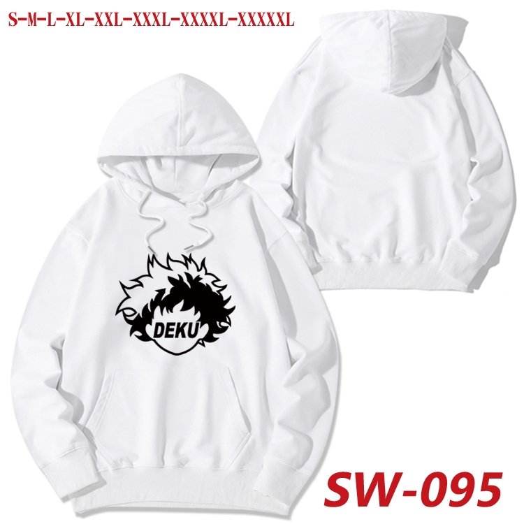 My Hero Academia cotton hooded sweatshirt thin pullover sweater from S to 5XL  SW-095