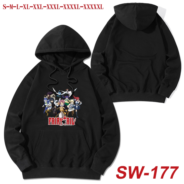 Fairy tail cotton hooded sweatshirt thin pullover sweater from S to 5XL SW-177