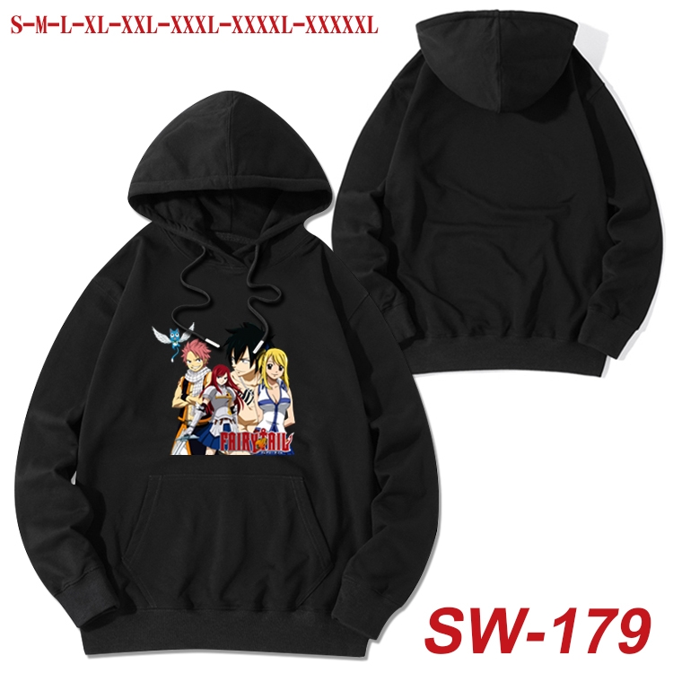 Fairy tail cotton hooded sweatshirt thin pullover sweater from S to 5XL  SW-179