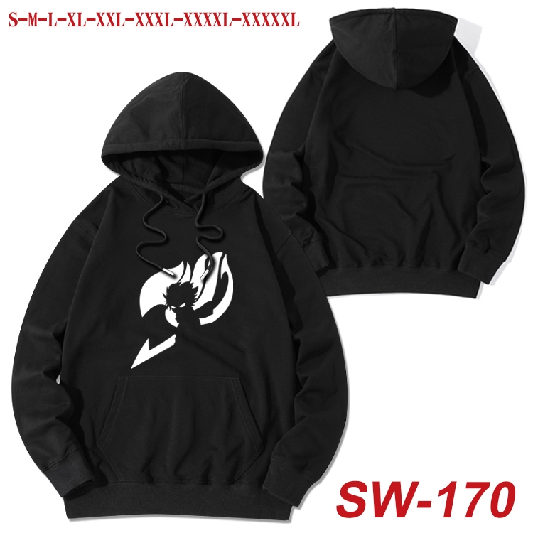 Fairy tail cotton hooded sweatshirt thin pullover sweater from S to 5XL SW-170